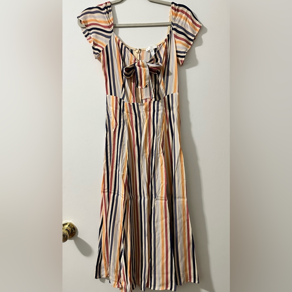 Leith stripe dress size XXS